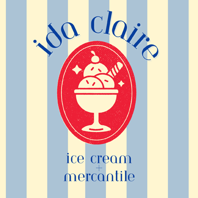 Ida Claire Ice Cream & Mercantile logo