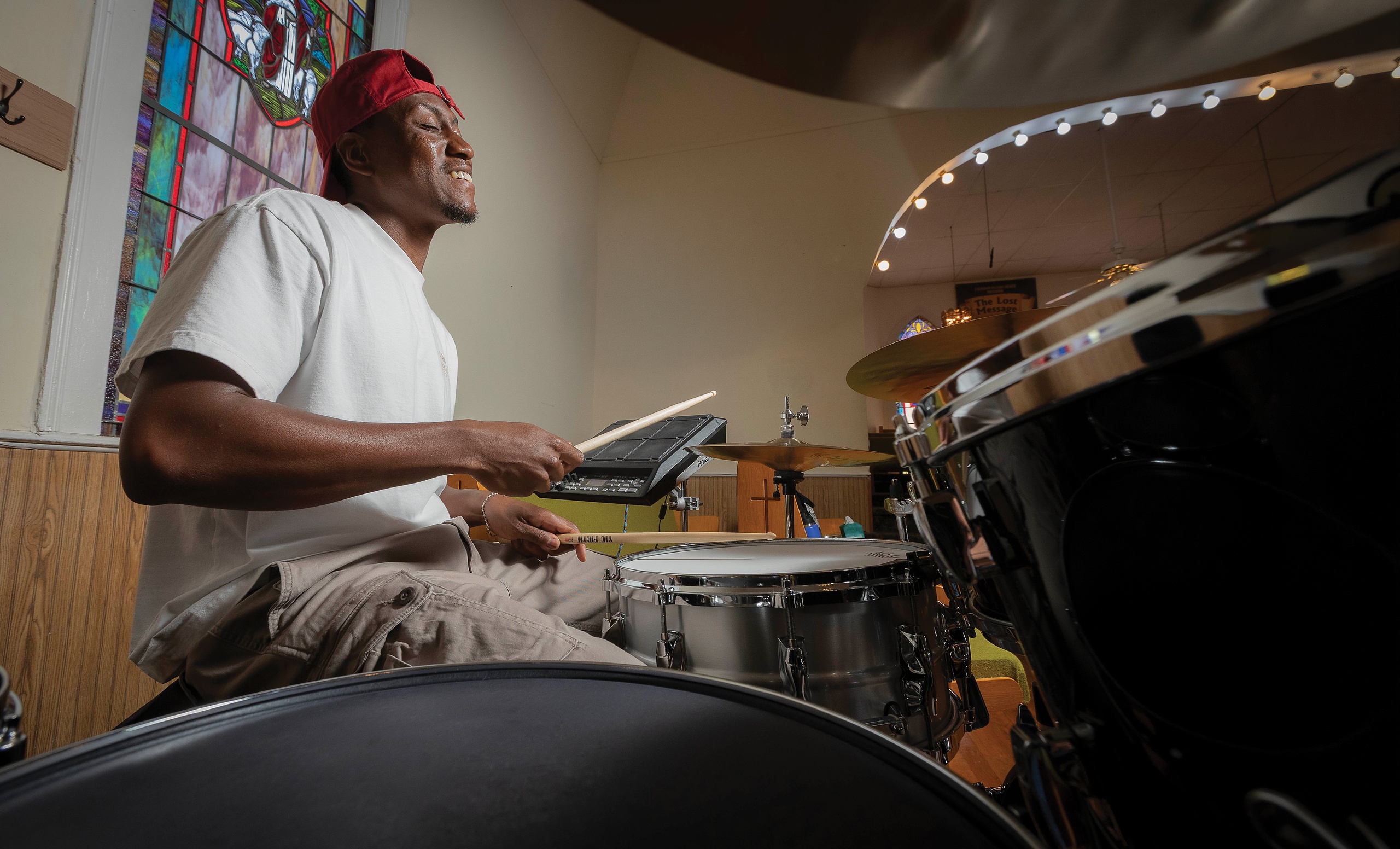 Percussive Passion - Tim Kirkland playing drums